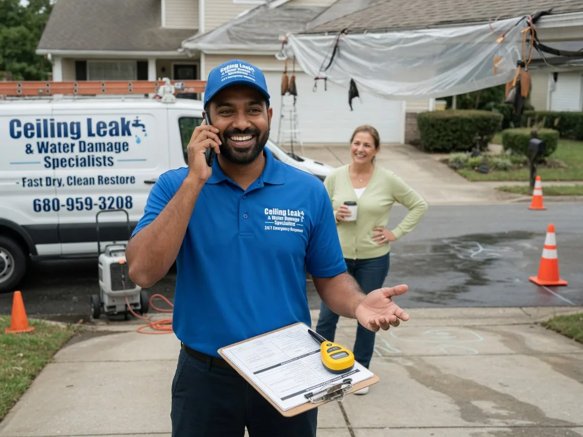 Ceiling Leak Cleanup Muldraugh, KY FAQs